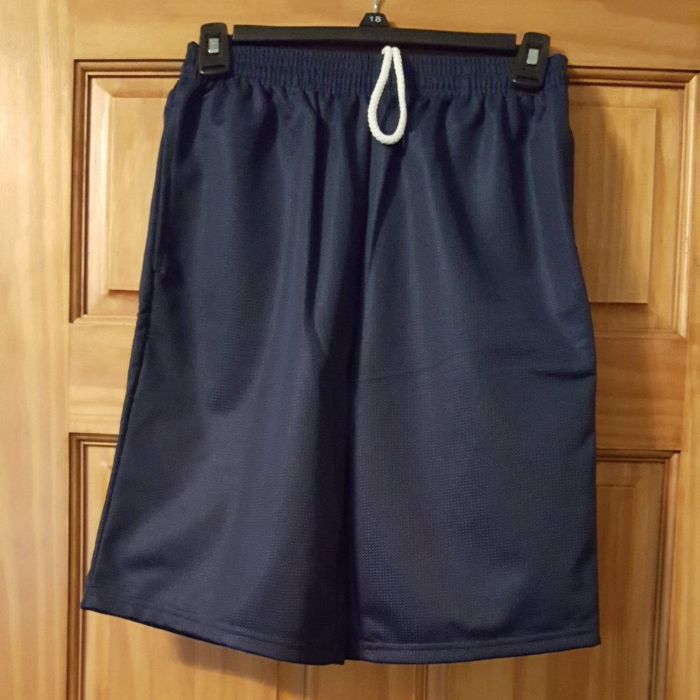 Athletic Shorts Dodger Brand Size Small Navy Blue NWOT